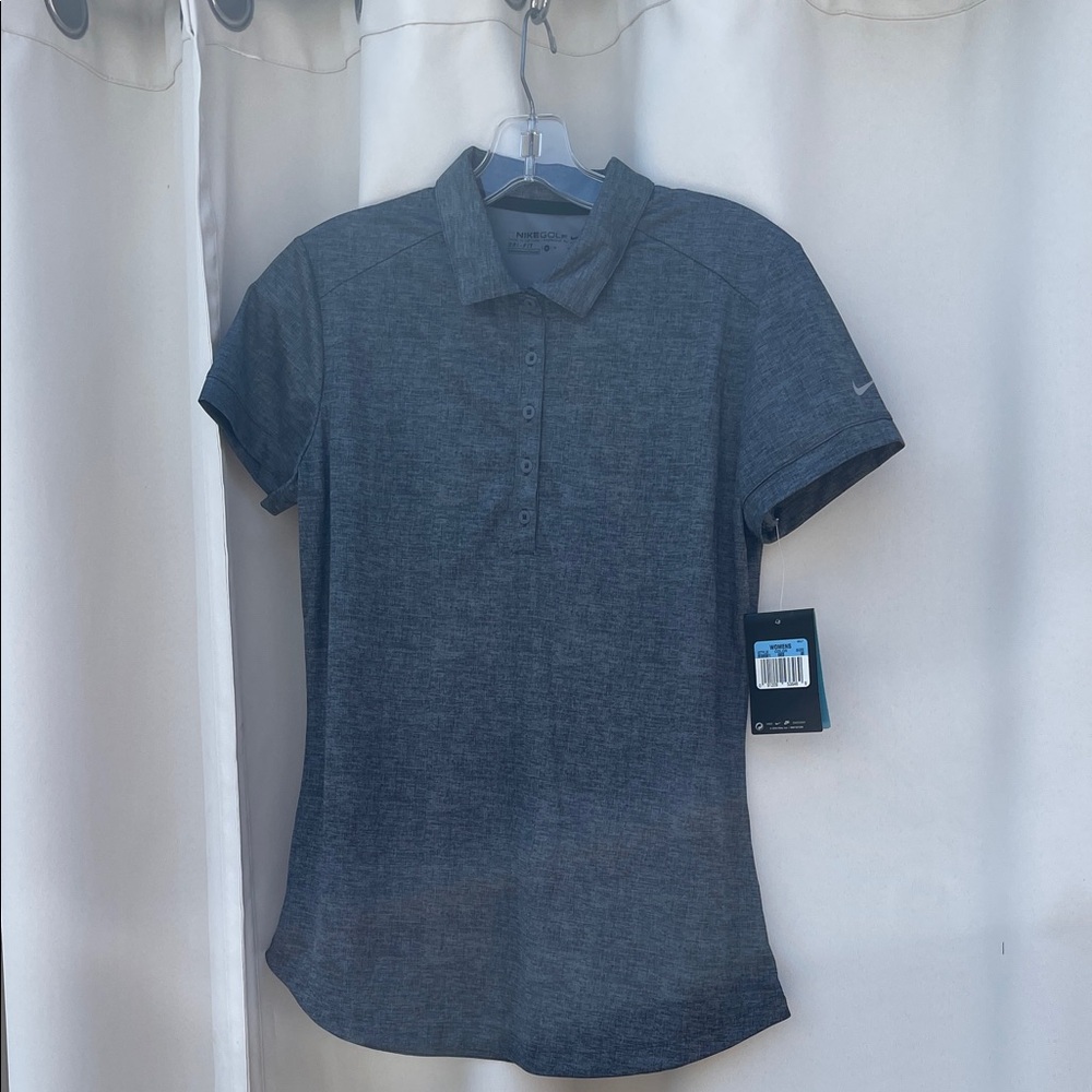 Nike Women's Dark Gray Button Down Shirt